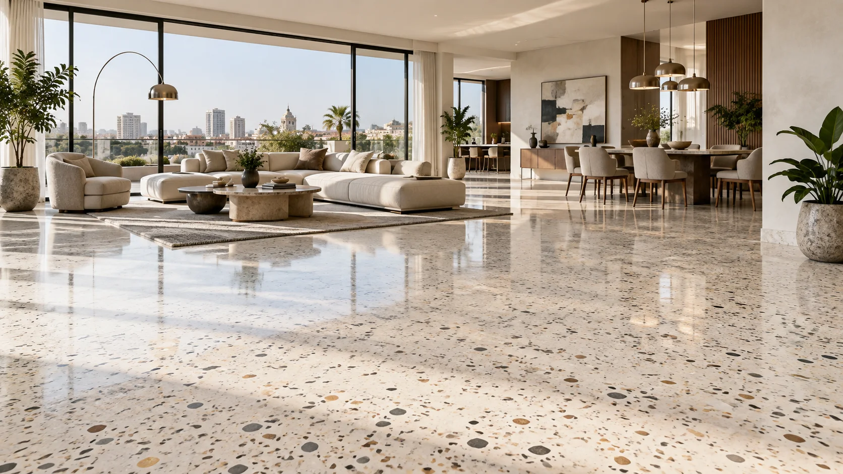 Liquid Terrazzo Flooring in Karachi