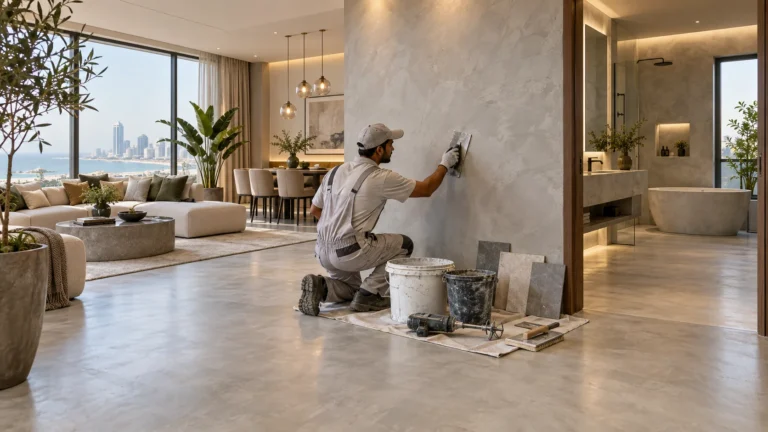 Microcement Services in Karachi by Tradex International