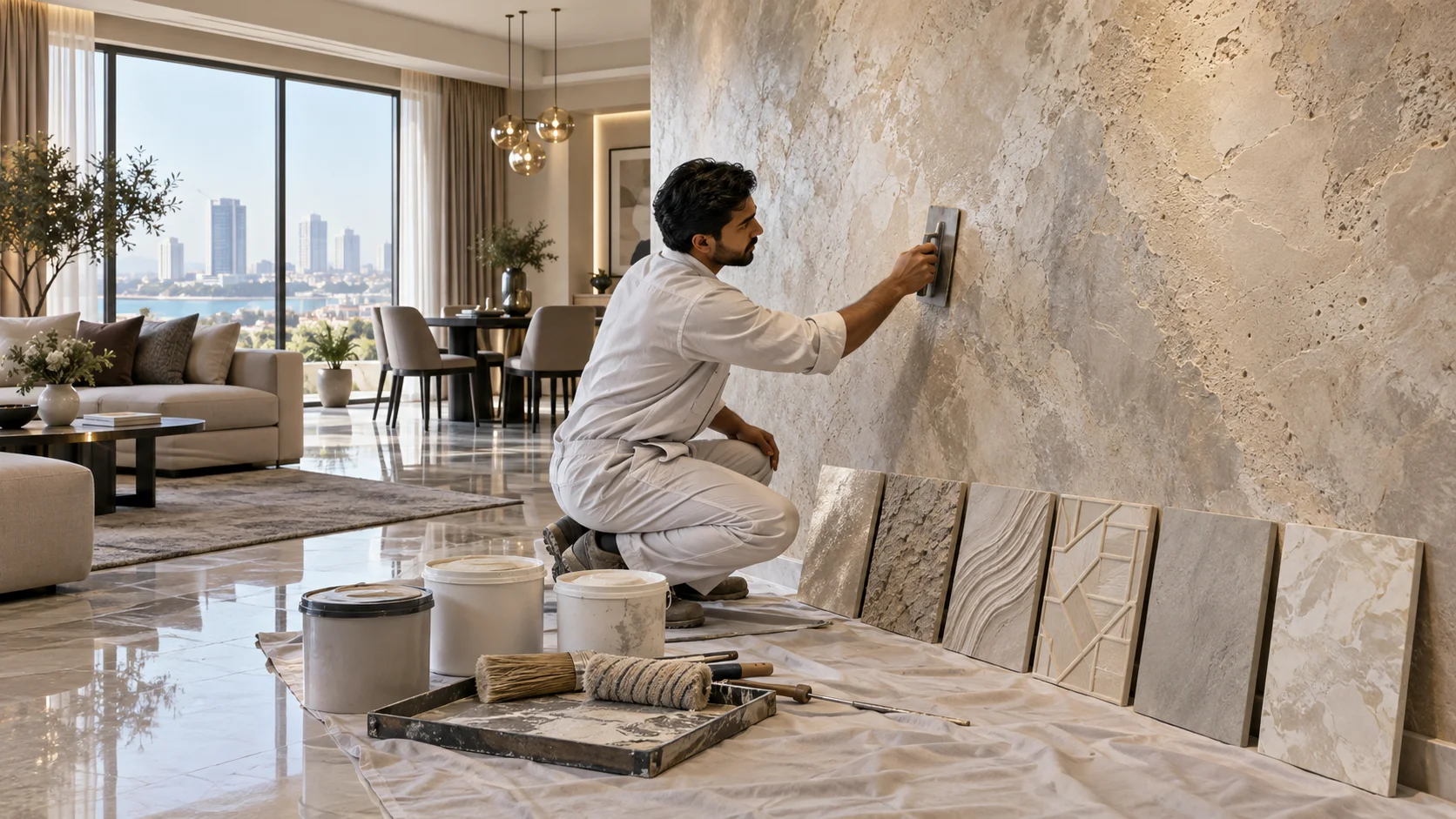 Texture Paint Services in Karachi