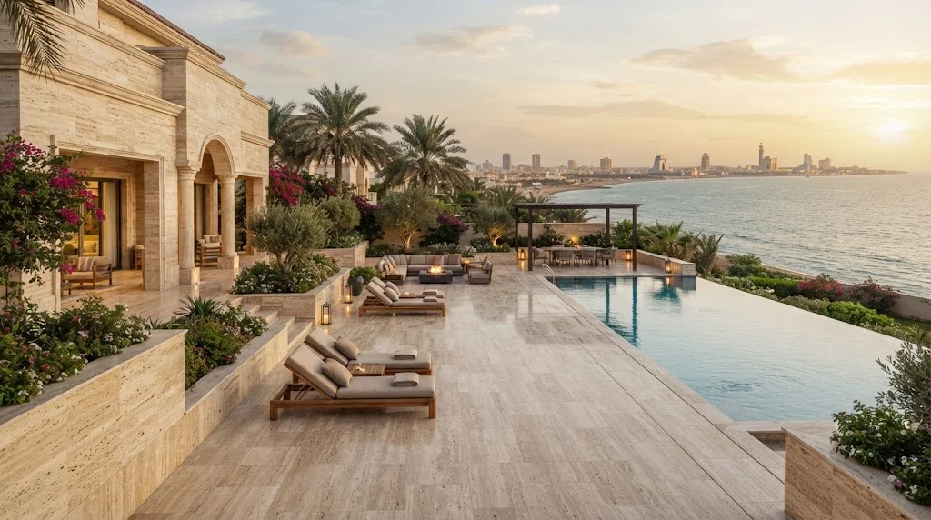 Travertine Texture Service in Karachi