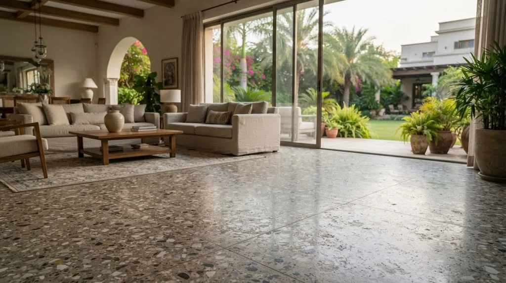 Washed Terrazzo Flooring in Karachi