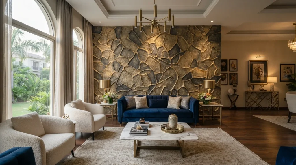 wall texture services in pechs karachi